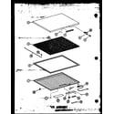 Amana C28B-1-G/P73980-13WG lid assembly diagram