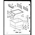 Amana C23B-C/P60330-84WC cabinet parts diagram