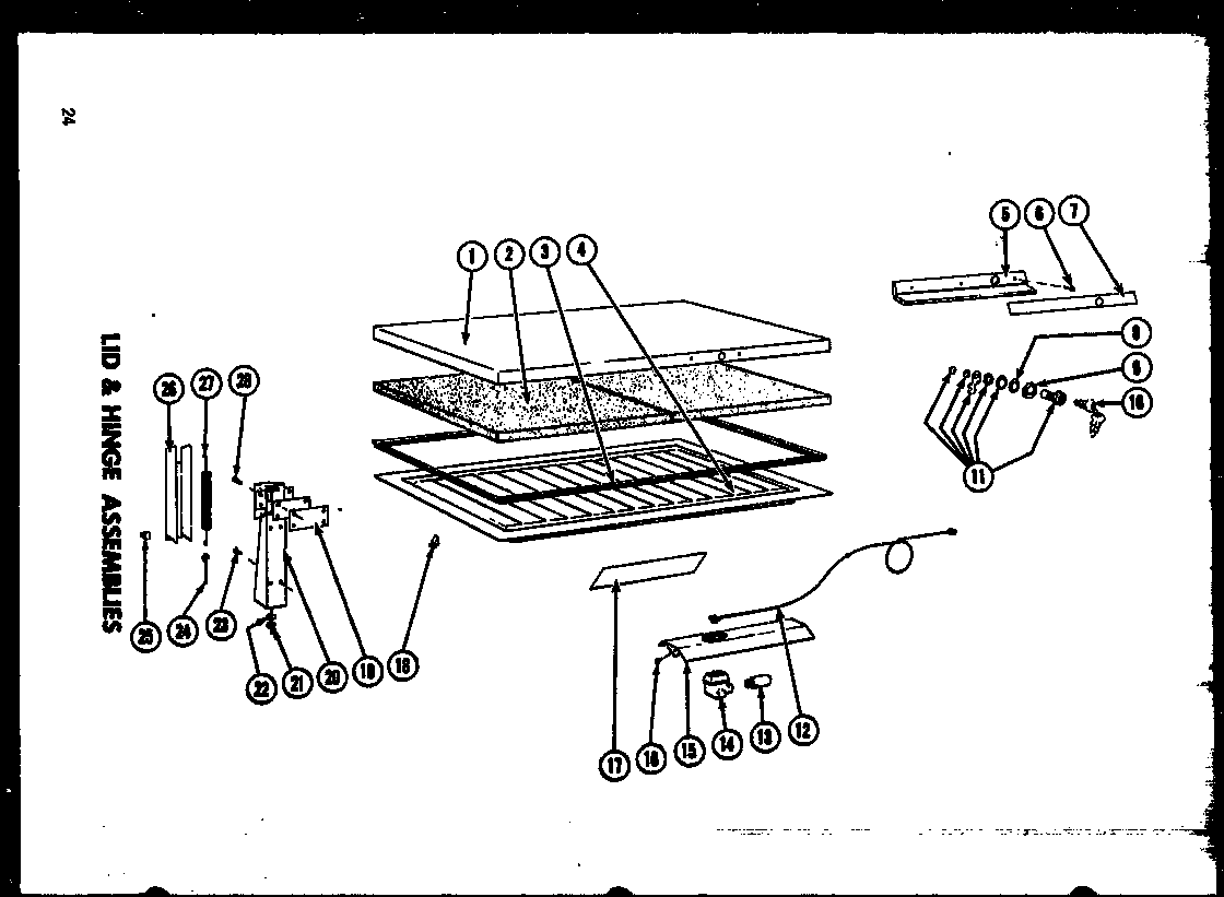 Amana EC19F (c11f) (c15f) (cp15) (c19f) (c23f) (c28f) diagram