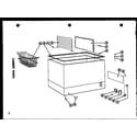 Amana EC23F cabinet parts (ec11f) (ec15f) (ec19f) (ec23f) (ec28f) diagram