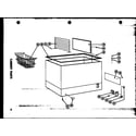 Amana C23F/P60116-4W cabinet parts diagram
