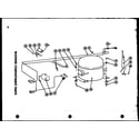 Amana C23F/P60116-4W machine compartment parts diagram