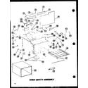 Amana RC10A-DD/P72091-3M oven cavity assembly diagram