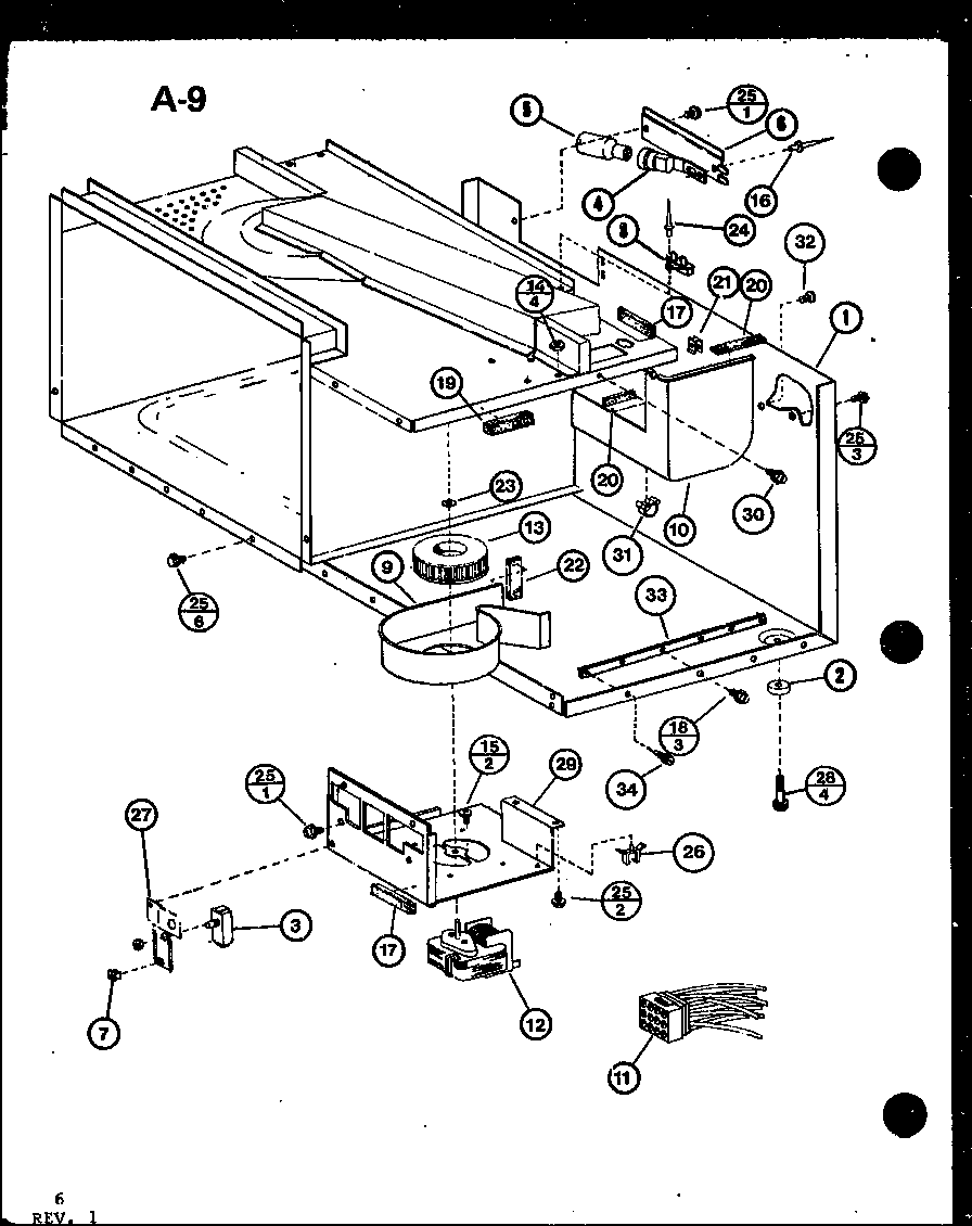Amana RS-7/P75589-3M blower diagram