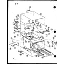 Amana RV-10A/P75085-14M cabinet parts diagram