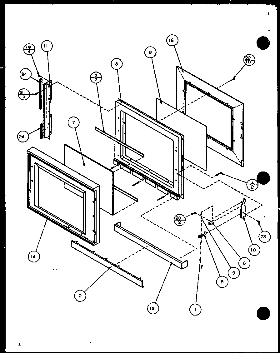 Amana RCS710B/P1152804M (rcs700de/p1152803m) diagram