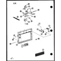 Amana RC10B-PB/P75085-13M bezel assembly diagram