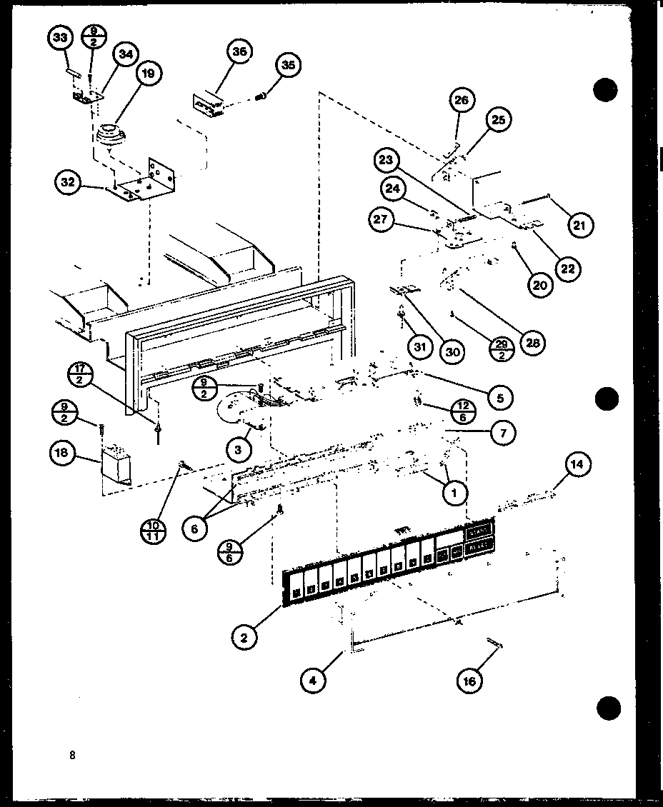 Amana RC-14SE-P76881-2M control diagram