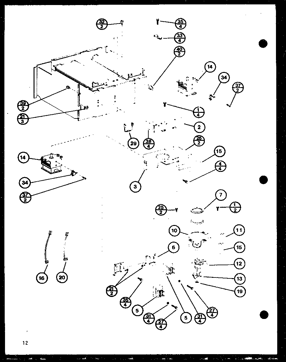 Amana RC-10SE/P76881-6M blower diagram