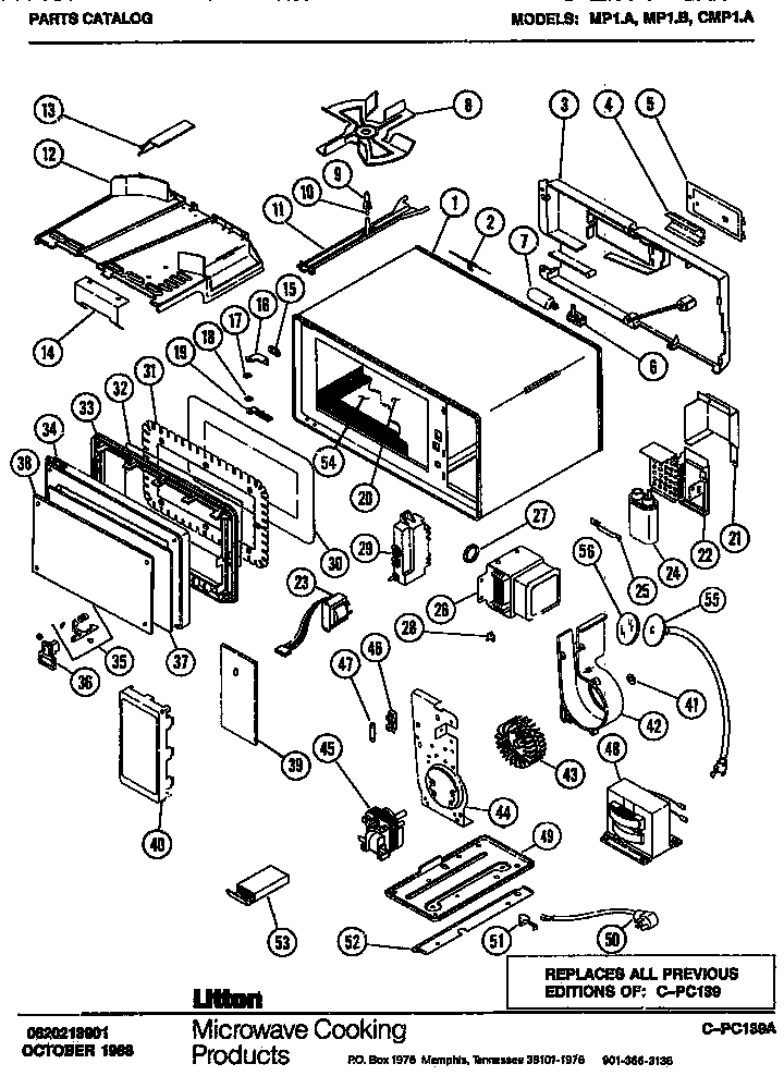 Amana JW1040.100 (mp1.a) (mp1.b) (cmp1.a) diagram