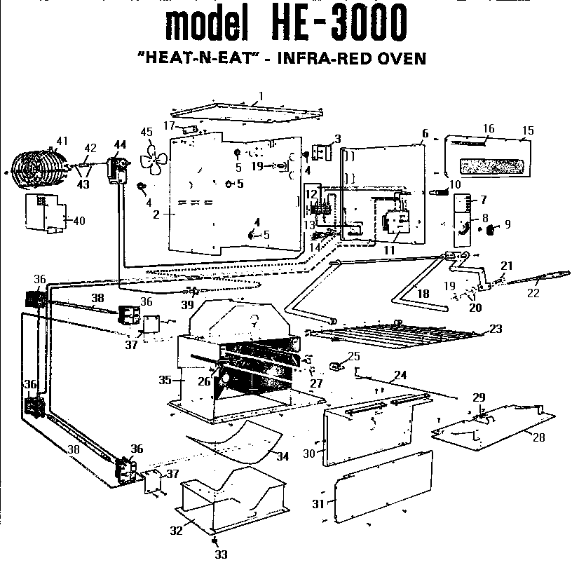 Amana 70/05.00 (he-3000) diagram