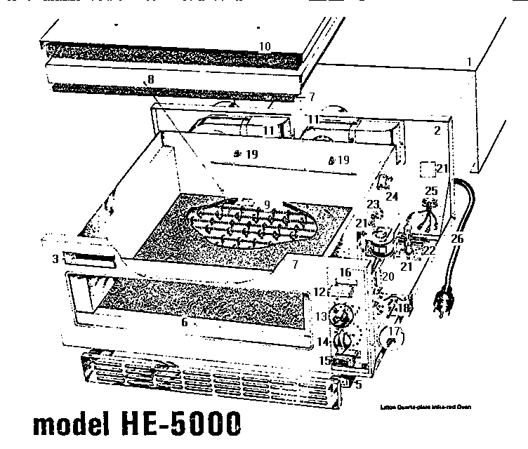Amana 70/05.00 (he-5000) diagram