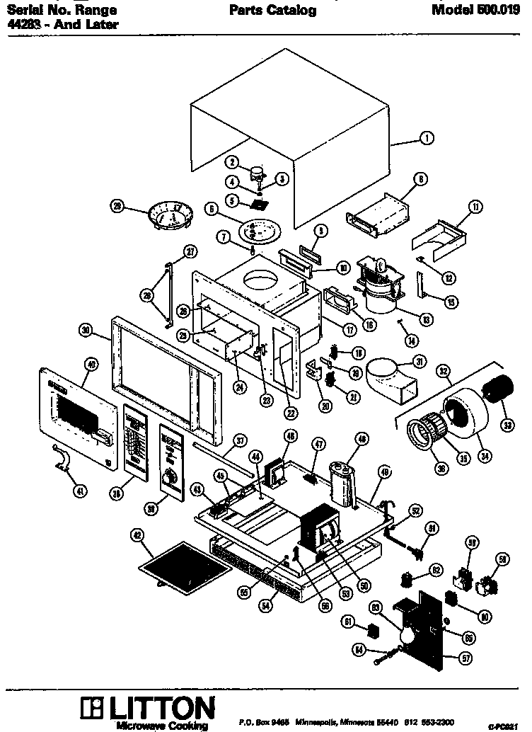 Amana 70/05.00 (500.019) diagram