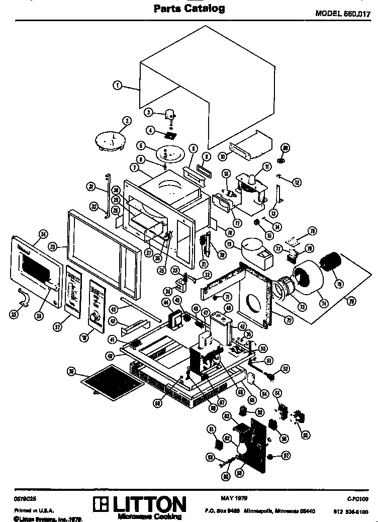 Amana 70/05.00 (550.017) diagram