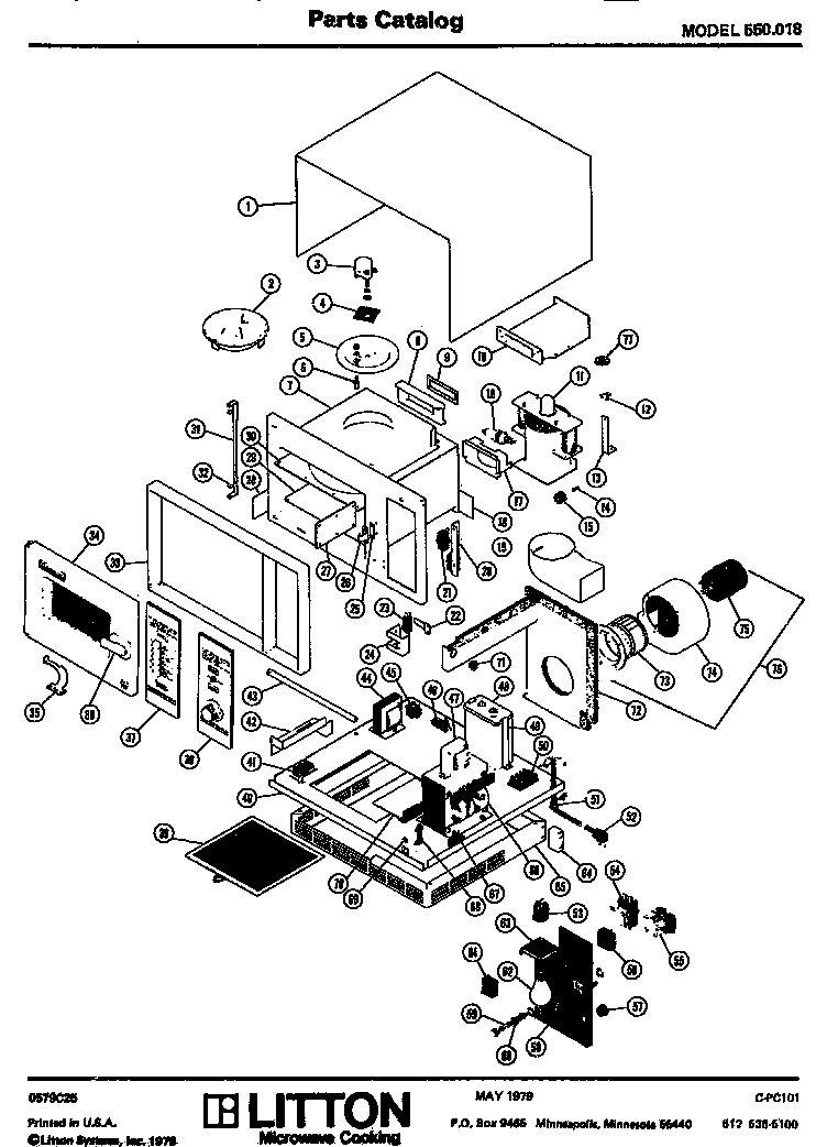 Amana 70/05.00 (550.018) diagram