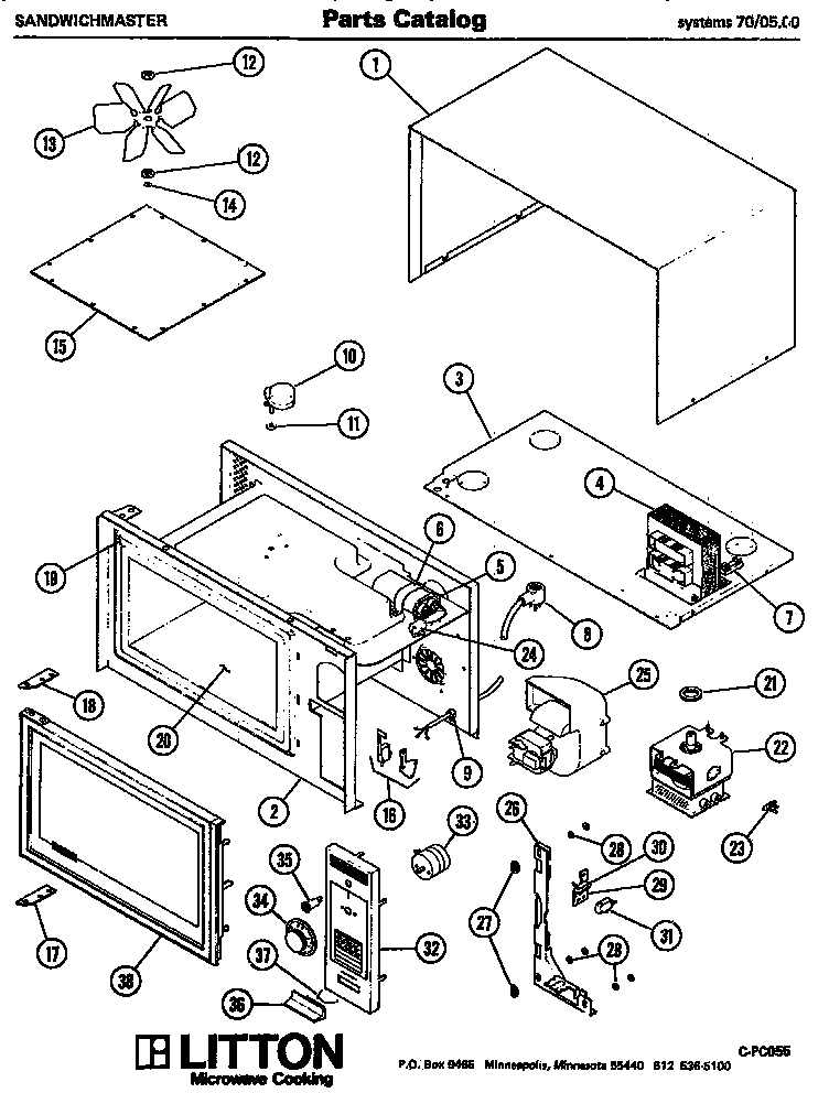 Amana 70/05.00 (70/05.00) diagram