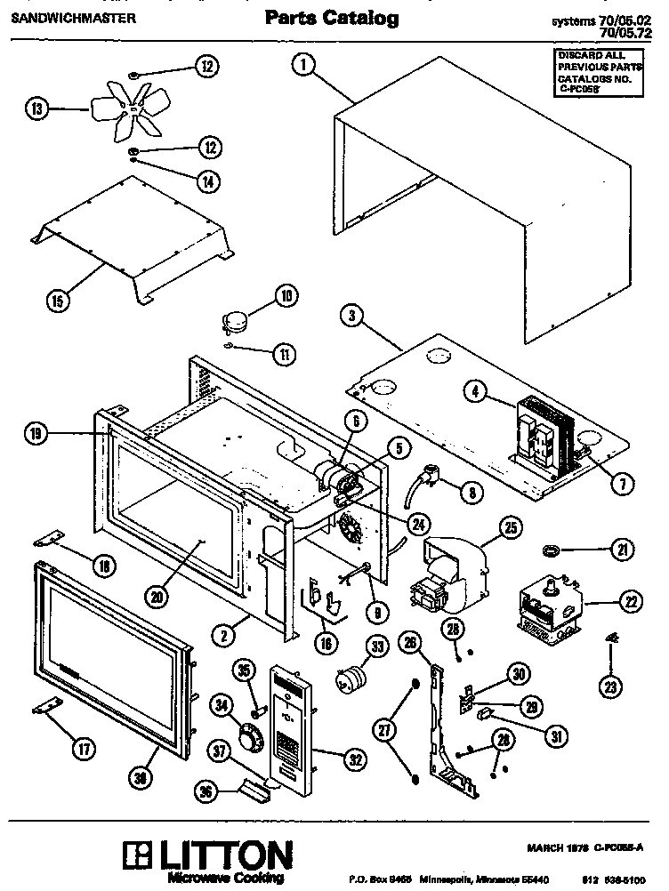 Amana 70/05.00 (70/05.02) (70/05.72) diagram