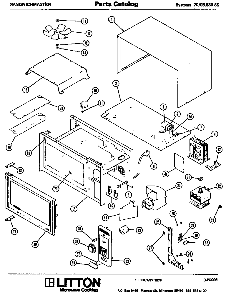 Amana 70/05.00 (70/05.530ss) diagram
