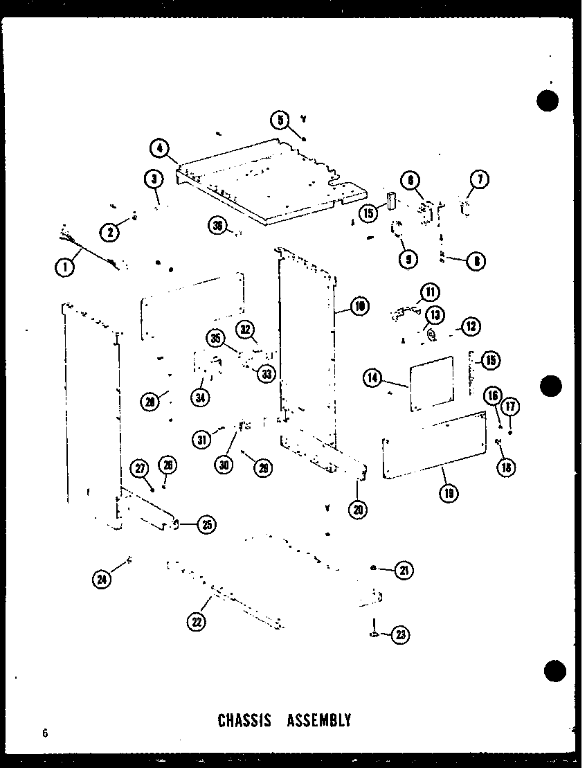 Amana SMCD-2W/-AGP18011-14TG chassis assembly diagram