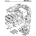 Amana 1636.000 microwave parts diagram