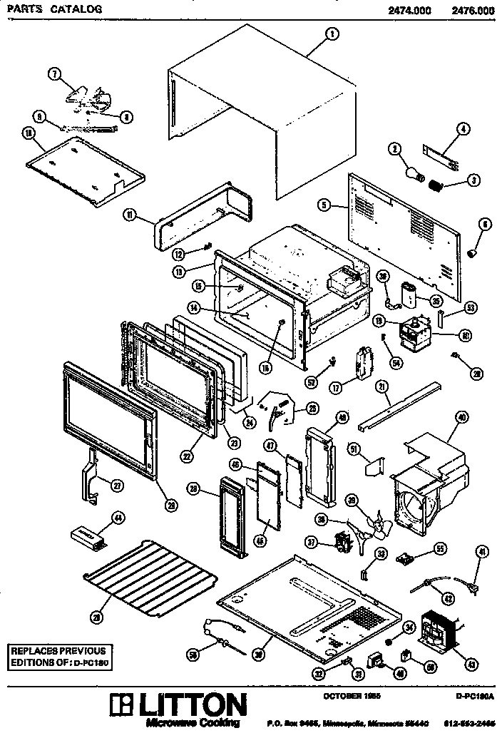 Amana 2476.000 (2474.000) (2476.000) diagram