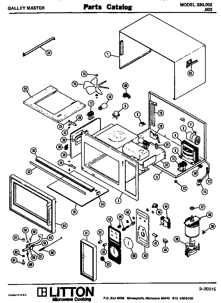Amana 330.003 (330.002) (330.003) diagram