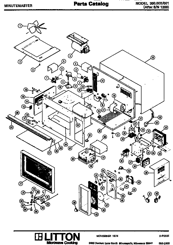 Amana 350.000/001 (350.000/001) diagram
