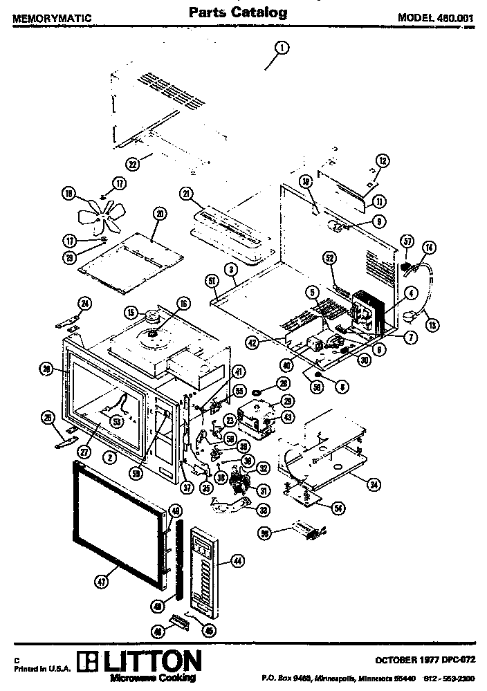 Amana 460.001 (460.001) diagram