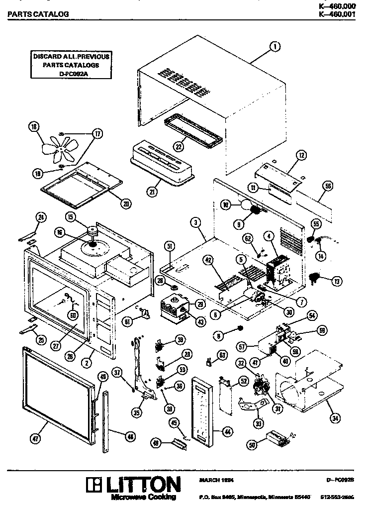 Amana K-460.001 (k-460.000) (k-460.001) diagram