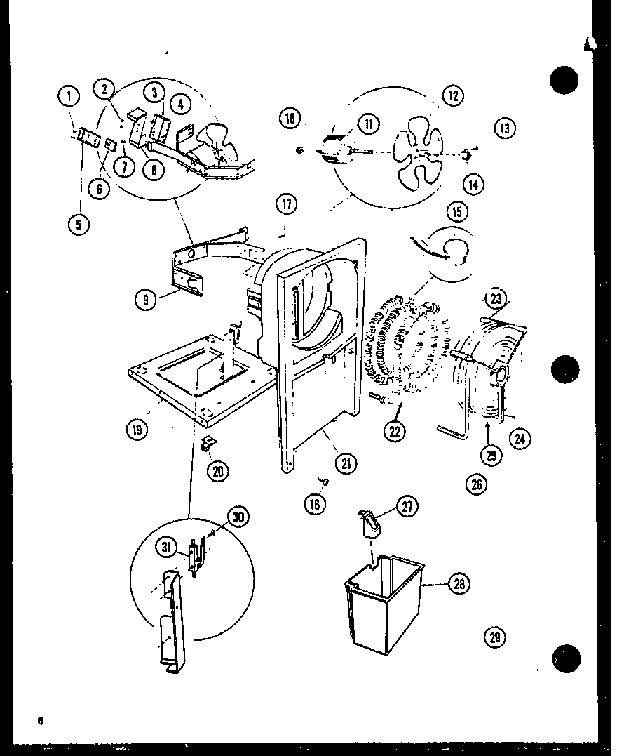 Amana DH40-P1161904R unit parts diagram