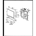 Caloric DUS900B/P1173719W door/panel diagram