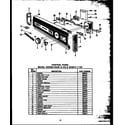Caloric DUR-208-19-OK control panel (dur-204-19-ok) (dur-204-19-ck) (dcr-211-1d-ok) (dcr-211-1f-ok) (dcr-211-1n-ok) (dcr-211-1c-ok) (dcr-211-1v-ok) diagram