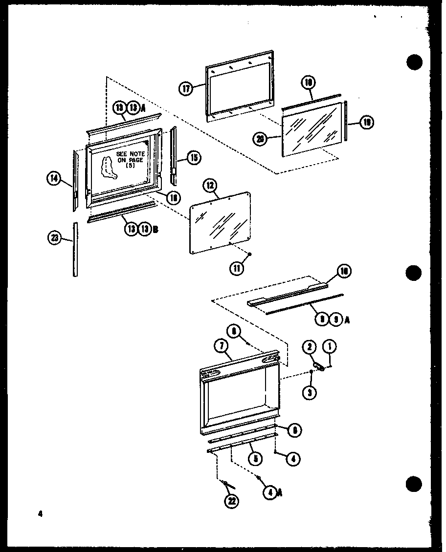Amana RR7/P72582-3M door diagram