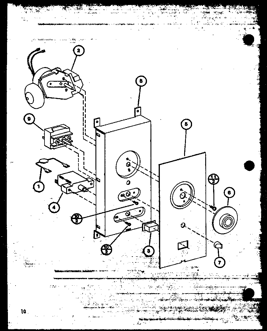Amana RS10/P76695-1M resistor assembly diagram