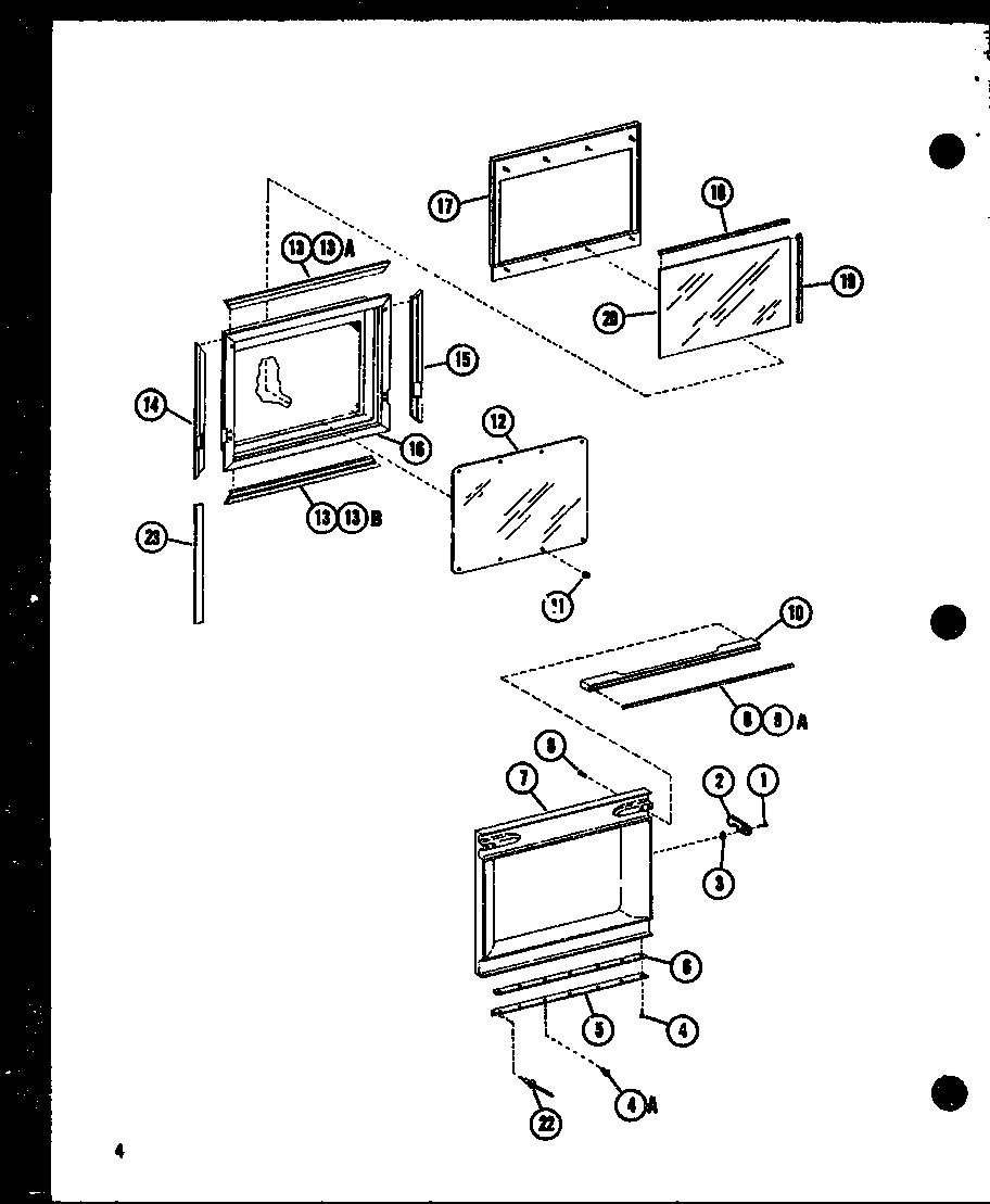 Amana RR-7D/P73307-1M door diagram