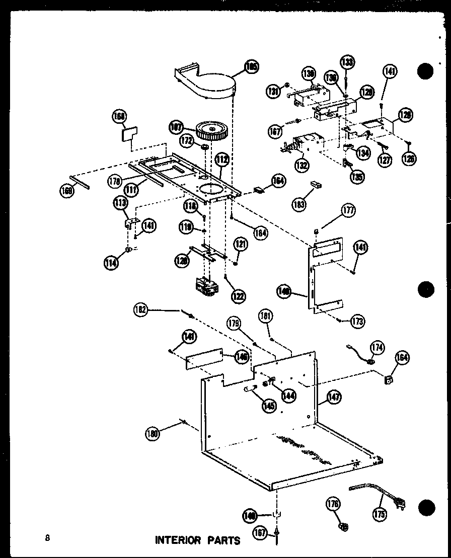 Amana RR-7D/P73307-1M blower diagram