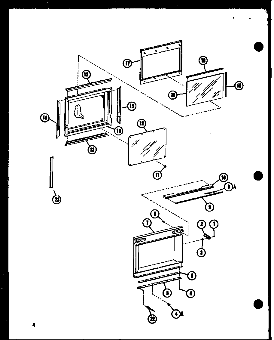 Amana RR-9/P73246-2M door diagram