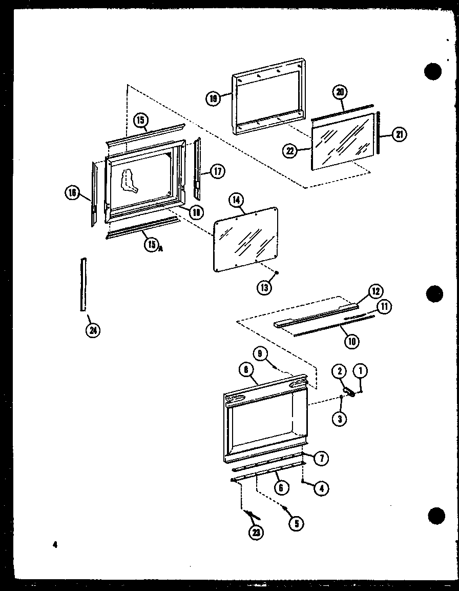 Amana RR-9T/P73541-1M door diagram