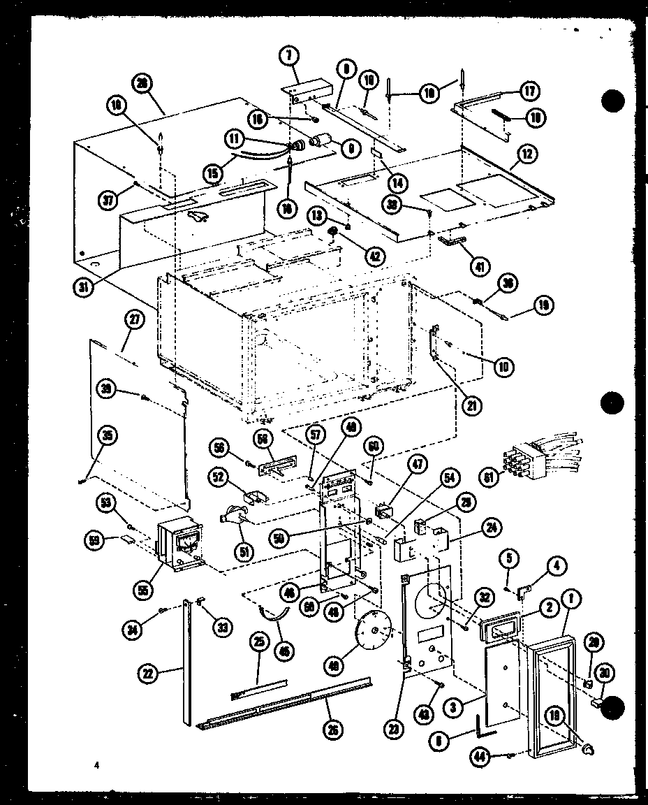 Amana R0-24-8/P73917-3M timer/wiring harness diagram