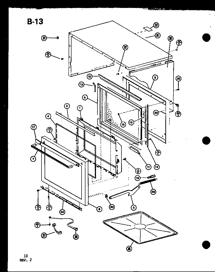 Amana RRL-9TC/P75533-3M (rrl-9tc/p75533-4m) (crrl-9tc/p75533-5m) diagram