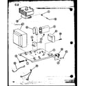 Amana RL6-10/P76382-1M transformer and magnetron diagram
