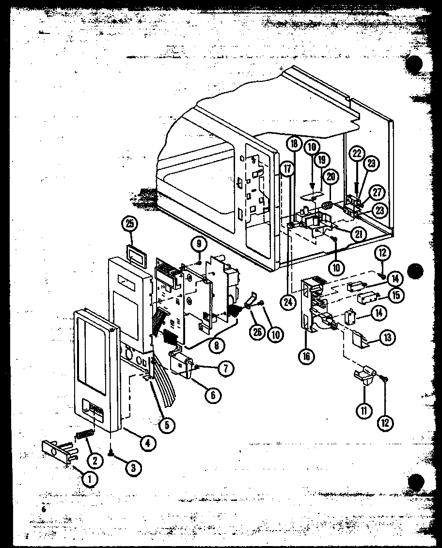 Amana MLMTK1 (ml441t/p7680405m) (ml441t/p7680407m) diagram