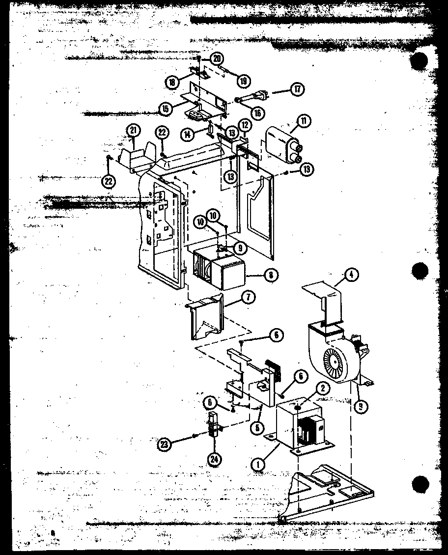 Amana MLMTK1 (ml441t/p7680405m) (ml441t/p7680407m) diagram