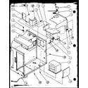 Amana WM614/P7766502M capacitor/transformer diagram