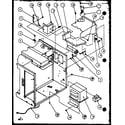 Amana MW41/P7766511M capacitor/transformer diagram