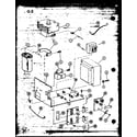 Amana RO-10A/P74067-5M magnetron/transformer diagram