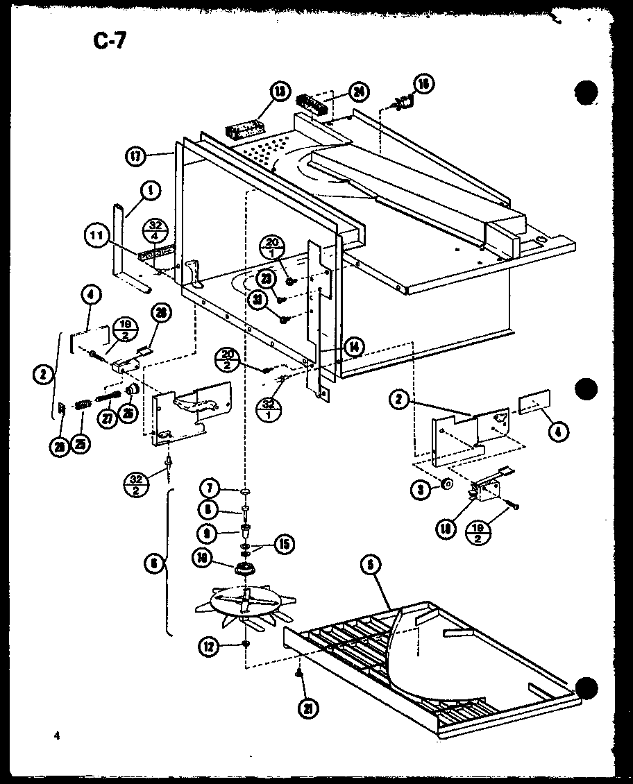 Amana RRL-5C/P75590-5M (rrl-5d/p75590-5m) (crrl-5d/p75590-6m) diagram