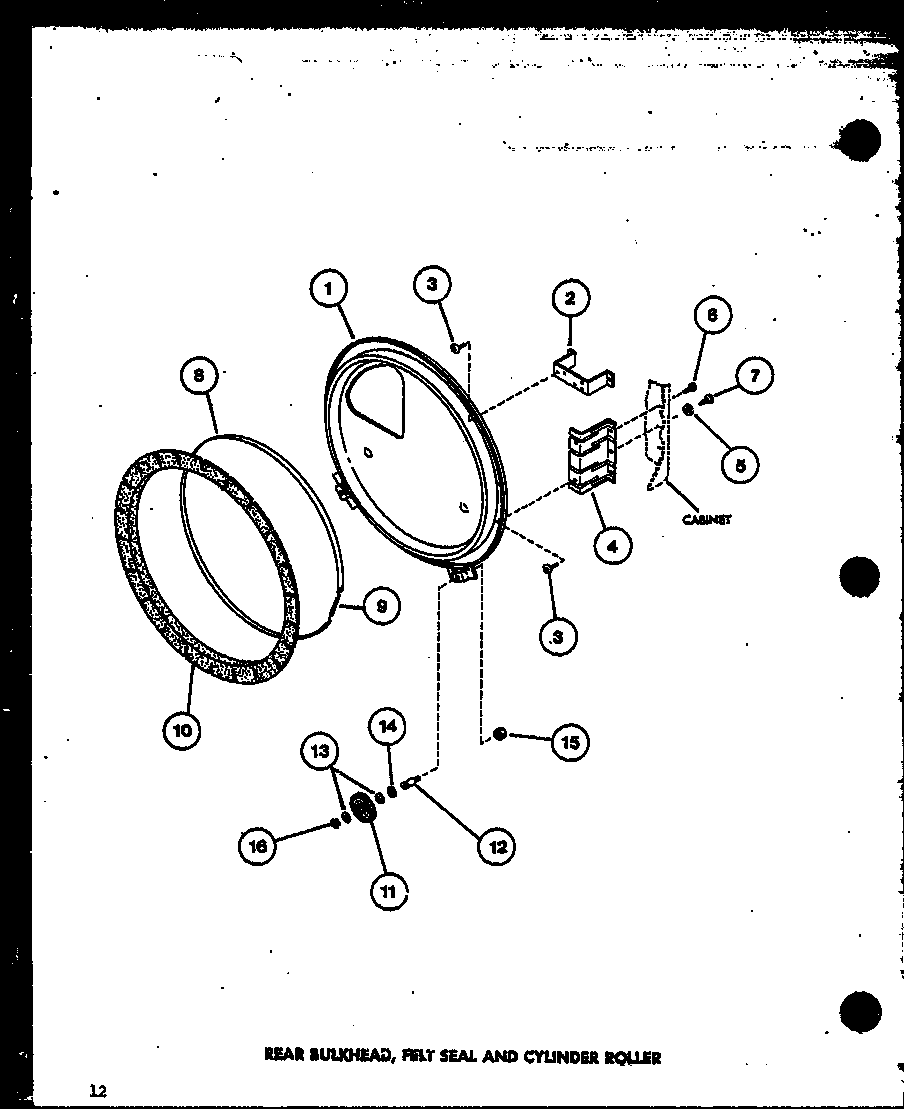 Amana TEA800/P75752-5W rear bulkhead diagram