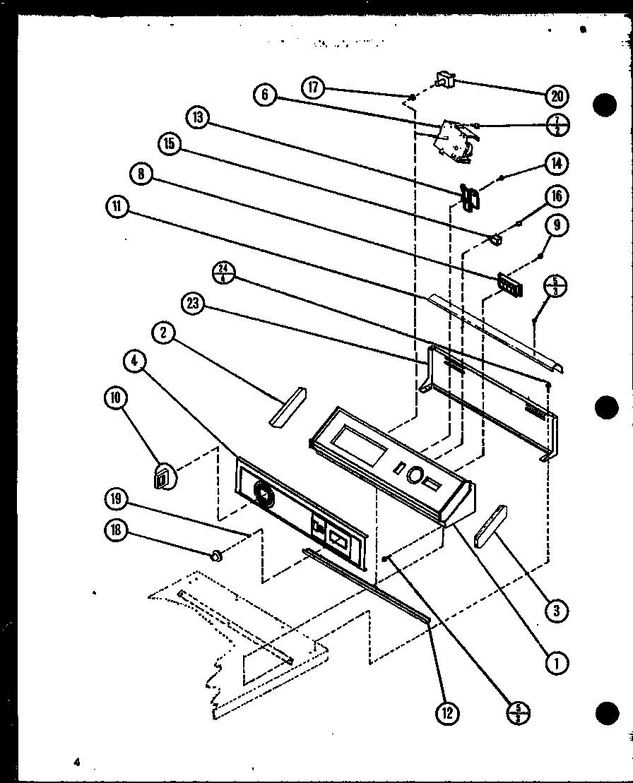Amana LE2400/P7762202W null diagram
