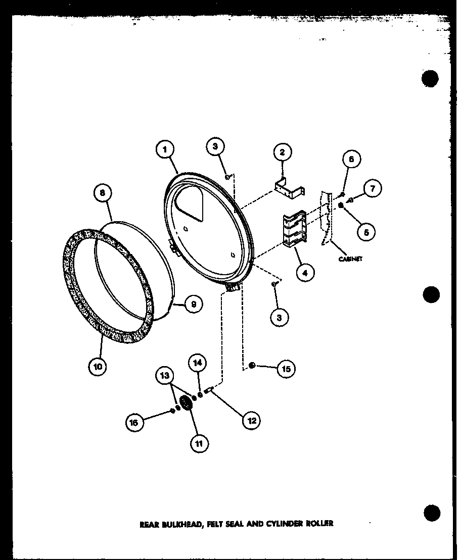 Amana LE2400/P7762202W rear bulkhead diagram